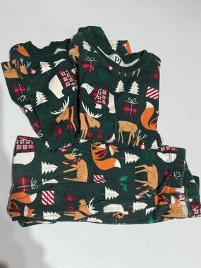 Unisex kids side 7 | Kids Forest Friends | Holiday Pajama Set | Children’s place